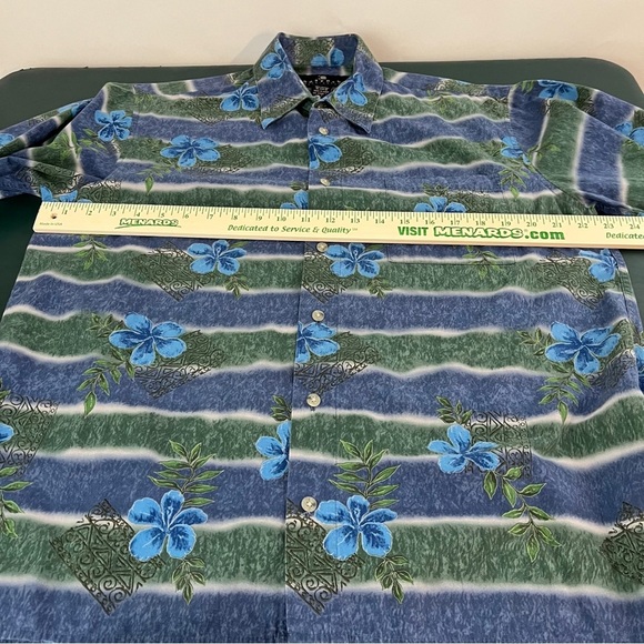 Vintage Consensus Sportswear Polo Shirt M Hawaiian (441) - Picture 6 of 7